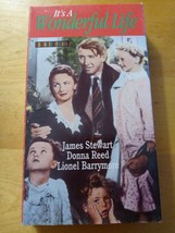 It&#39;s A Wonderful Life - Vhs James Stewart Christmas Colorized Version - £12.42 GBP