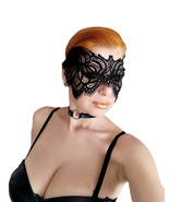 Lace Party Mask Masquerade Burlesque Halloween Eyemask Venetian Sexy Lux... - £19.66 GBP
