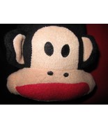 Official PAUL FRANK Black Baby MONKEY Adult FOOTED L Fleece Pajamas Soft - £27.21 GBP