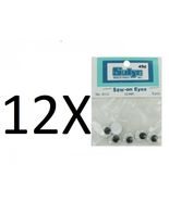6 Pack Sew-on Wiggly Eyes (12 Packs - $8.57