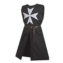 Medieval Very Viking Vest Best New Best Clothing Super Only Tunic Black - £55.32 GBP