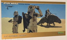 Star Wars Widevision Trading Card #2 Tatooine Desert - $2.48