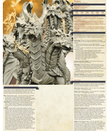 3D Printed Bestiary Vol. 4 Nafarrate - Tiamat Hydra 32mm Ragnarok D&amp;D - $40.69 CAD