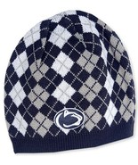 Penn State Argyle Beanie Knit Cap - £7.81 GBP