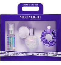 Moonlight by Ariana Grande 3pc Gift Set 1 oz EDP + Body Mist  and Scrunchies. - £46.52 GBP