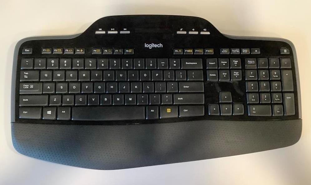 Logitech MK710 Full-Size Wireless Keyboard Only NO USB RECEIVER 920-002416 - £17.79 GBP
