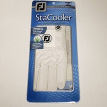 Footjoy FJ Stacooler Women&#39;s White Left Hand Golf Glove Medium NIP Sealed - £12.63 GBP