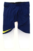 Nike Dri Fit Blue &amp; White Vapor Speed 3/4 Padded Football Tights  Men&#39;s 4 XL NWT - £79.08 GBP