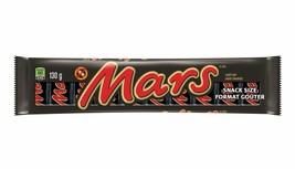 5 packs MARS Caramel Chocolate Candy Mini Bars Snack Size Canadian 130g each - $28.06