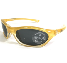 Vuarnet Kinder Sonnenbrille B850 Glänzend Klar Gelb Rahmen W Blau Linsen - $49.48