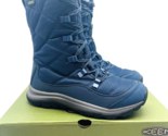 KEEN Terradora Waterproof Lace-Up Tall Winter Boots- Midnight Navy/Pewte... - $59.39