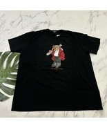 Polo Ralph Lauren Mens Vintage Bear Tee Size Xl New Black Ski Snow Short... - $1,040.63 MXN