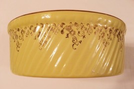 Hall Superior Quality Kitchenware Gold Label Yellow Squiggle French Baker - £17.95 GBP