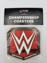 WWE Slam Crate Loot Crate Exclusive Championship Coasters Set Of 4!! - $13.36