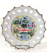 Vintage CALIFORNIA SOUVENIR Serving Tray Made in Japan GOLDEN GATE MIDWAY - $14.97