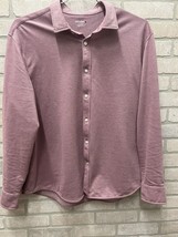 UNTUCKit Long Sleeve Shirt Button Up Mens XXL 100% Cotton #35145 Stretch P Polo - £14.86 GBP