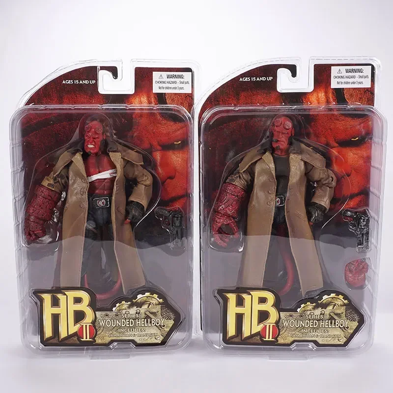 Classic Movie MEZCO Hellboy PVC Action Figure Collectible Model Toy - £28.57 GBP+