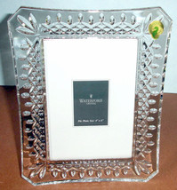Waterford Lismore Crystal Photo Picture Frame 4x6&quot; #108049 New - £108.61 GBP