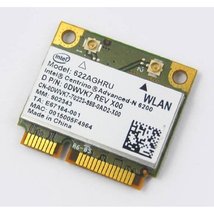 Intel Centrino Advanced-N 6200 Half Size Mini pcie Wireless Card 622ANHMW 802.11 - £9.95 GBP