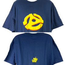 King Size Pro DJ Gear SF Vintage T-Shirt size XXL Record Adaptor 45 Spin... - $48.21