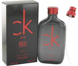 Calvin Klein CK One Red Cologne 3.4 Oz Eau De Toilette Spray image 5