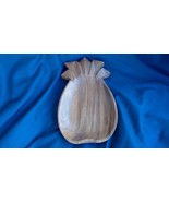 Vintage Monkey Pod Hand Carved Pineapple 10&quot; Serving Dish - Made in Phil... - €12,38 EUR