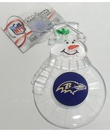 Baltimore Ravens Snowman Ornament - NFL - $17.58 CAD