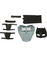 DC Justice League Batman Hero-Ready Costume MASK CAPE CHEST GAUNTLETS Ma... - £10.10 GBP