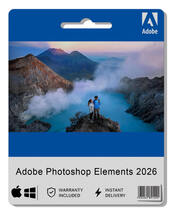 Adobe Photoshop Elements 2026 Full Version – Lifetime License for Window... - $35.99