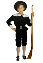 Pilgrim Boy Deluxe Thanksgiving Costume Large (12-14) 10057 - $526.20 MXN