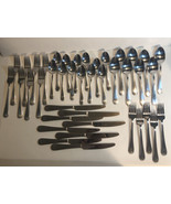 Pfaltzgraff ADVENTURE Stainless 18/0 Glossy Rope Outline Choice Flatware... - $84.11
