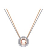 Authentic Swarovski Lovesome Circle Pendant, Mixed Plating - $160.02 CAD