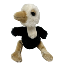 Vintage 1982 Wallace Berrie Plush Baby Ostrich Stuffed Animal Lovey 10&quot; - £7.91 GBP