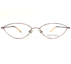 Anne Klein Eyeglasses Frames AK9082 471 Pink Round Full Rim 53-15-135 - $51.21