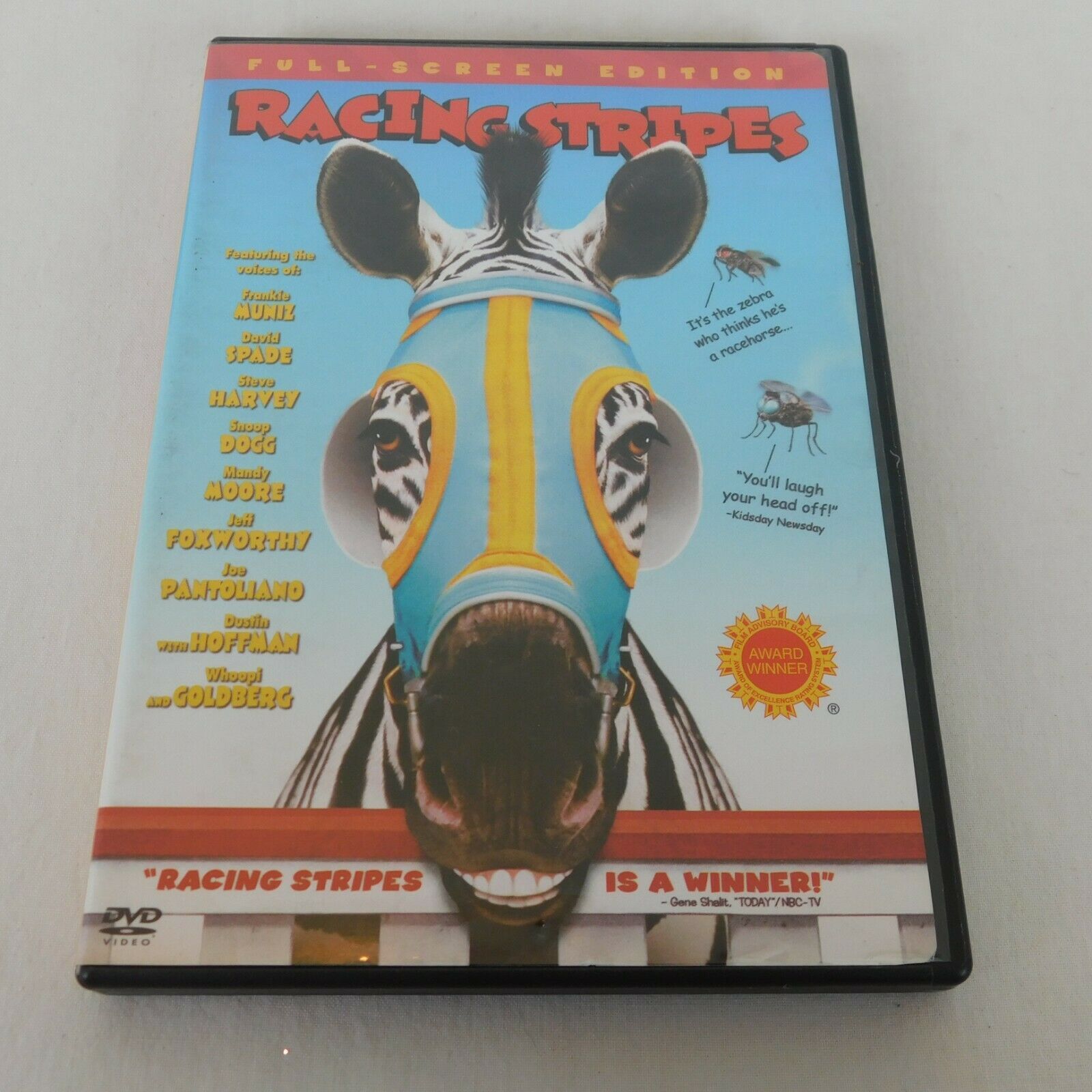 Racing Stripes DVD 2005 Full Frame Snoop Dogg Dustin Hoffman Whoopi