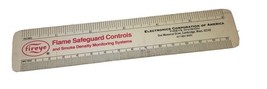 Fireye Flame Safeguard Controls Promotional Vintage 6-Inch Ruler - $175.58 MXN