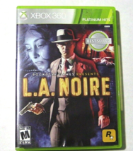 L.A. Noire (Microsoft Xbox 360, 2011) with case and manual + 3 game discs. - £7.03 GBP