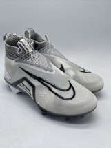 Nike Alpha Menace Elite 3 Football Cleats White Grey CT6648-100 Men’s Size 8 - £69.49 GBP