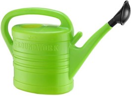 GroundWork KT11559 Plastic Watering Can 2.5 gal. Plastic Green - $23.13