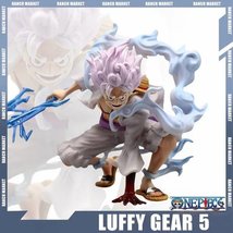 19 cm One Piece Sun God Nika Monkey D Luffy Gear 5 Lightning Action Figure Anime - £27.13 GBP