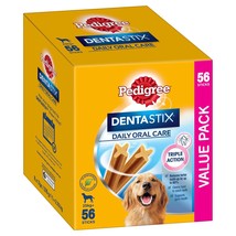 Pedigree Dentastix, Dog Dental Treat, Large Dog, 56 sticks - £33.21 GBP