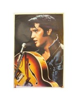 Elvis Presley Poster Him With Guitar Earlier In His Career - $8.98