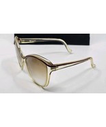 Vintage FOSTER GRANT Oversized Aviator Brown Silver Clear Sunglasses Retro - $27.74 CAD