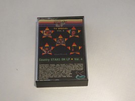 Country Stars on LP Vol.4 TV Special Guslo Records RARE Cassette Tape - £16.95 GBP