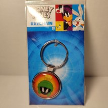 Looney Tunes Marvin the Martian Metal Keychain Official Cartoon Keyring - £9.12 GBP