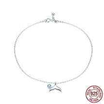 Save the Whales Jewelry  925 Sterling Whale Ankle - $25.00