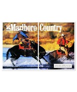 Marlboro Country Cigarettes Philip Morris Vintage 1997 2-Page Magazine Ad - £9.71 GBP