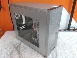 Loose Bezel Lian LI PC-60 Silver Aluminum Computer Case w/ Power Supply - $237.50