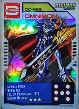 Bandai Digimon S1 D-CYBER Card Special Holographic Omnimon - £55.07 GBP