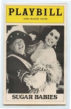 Sugar Babies Playbill Mickey Rooney Ann Miller 1981 - $17.82